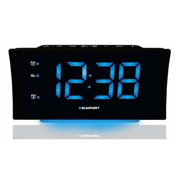 Blaupunkt Часы-радио CR80USB, 47mm, 95.6mm, FM приемник, USB порт, двойная функция будильника, датчик температуры (RADIOBUDZIK CR80USB)
