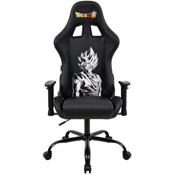 Subsonic Игровое Кресло SA5609-D2, черный/белый, синтетическая кожа, 3 класс, 90°-135°, регулировка высоты +/-10см, 120кг (SA5609-D2)