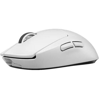 Logitech Bezvadu pele PRO X SUPERLIGHT 2 DEX 910-007365, 32000 DPI, 2000 Hz, 5 pogas, 80 g, HERO 2 sensors (910-007365)
