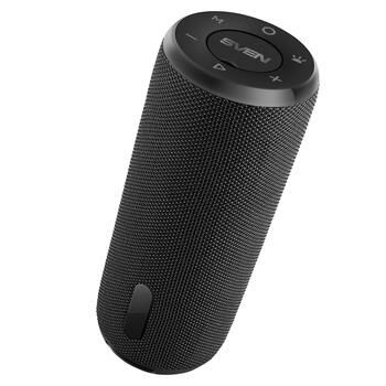 Pārnēsājamais Bluetooth skaļrunis 2.0 ar 10 W jaudu 2×5 W TWS FM radio USB un 1800mAh PS-150 melns SV-022327 Sven (SV-022327)