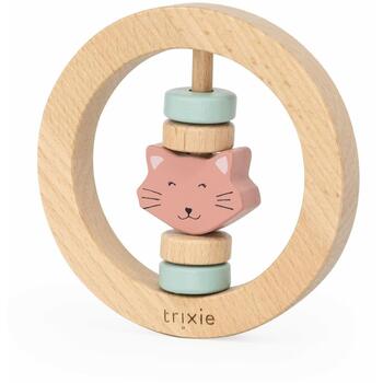 Trixie круглая деревянная игрушка для малышей 36-230, 10x2.2x14см, FSC MDF/бук, 6м+ (36-230)