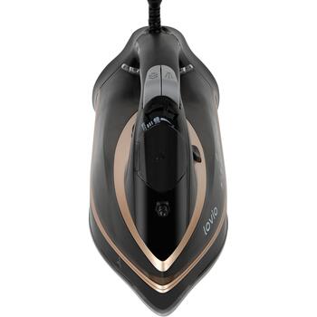 Lovio Gludeklis LVSA001, 2400W, 1.4kg, keramika, 380ml, 1.9m, tvaika funkcija, vertikāls tvaiks, smidzinātājs (LVSA001)