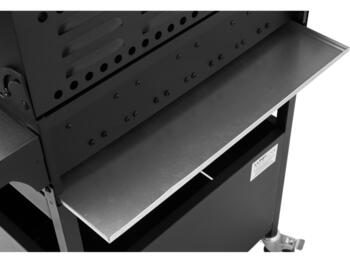 Lund gāzes grils TORNE 99647, 14.4kW, 1110x528x1016mm, 1048g/h, 37mbar, 5 degļi, 2 restes, termometrs, ritentiņi (99647)