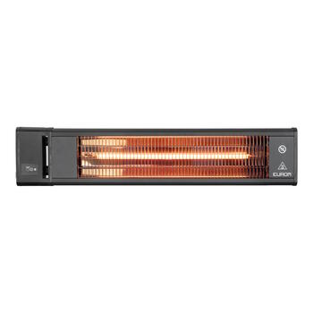 Eurom TH1800R инфракрасный уличный обогреватель для террасы 1800W IP65 пульт управления настенный до 15m2 чёрный (333954)