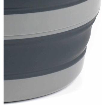 Russell Hobbs Складная корзина для белья LA053879GRYF1EU7, 27л, 62.5см, 45см, 28см, пластик, черный/серый (LA053879GRYF1EU7)