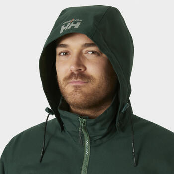 Helly Hansen Ziemas jaka 73290_474-XL, XL, zaļa/tumši zaļa, 100% poliesteris 255 g, Primaloft Black Eco 100 g, 80 g, līmētas vīles (73290_474-XL)