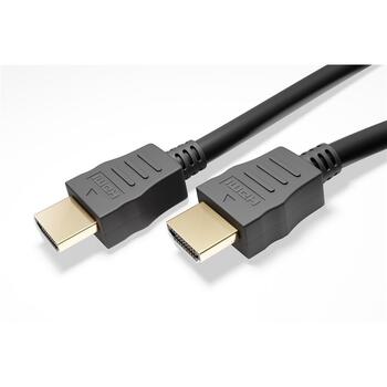 Goobay HDMI кабель с Ethernet, 61149, 0.5 м, поддержка 4K60Hz, двойная защита (61149)