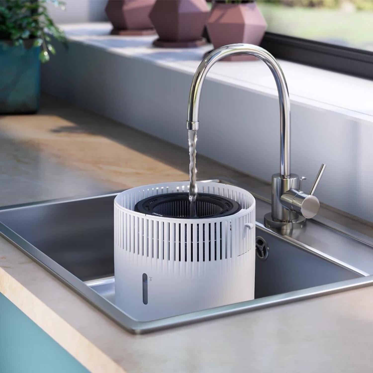 Philips Gaisa mitrinātājs HU5710/00 5000 Series, 4.5 L, līdz 56 m², NanoCloud tehnoloģija, 400 ml/h, balts (HU5710/00)