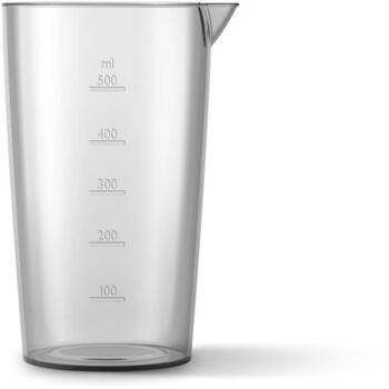 Philips Погружной блендер HR2531/00 650 Вт, 15000 об/мин, 1.2 м шнур, 85 дБ, Нержавеющая сталь, Пластик, Металл (HR2531/00)