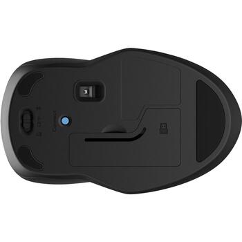 HP 250 Dual pele 6V2J7AA, Bluetooth/USB, 1600 DPI, 3 pogas, 10 m, 66.7 g, melna (6V2J7AA)