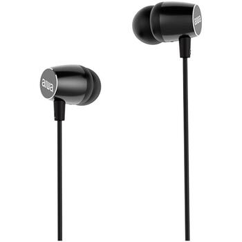 Aiwa ESTM-30BK внутриканальные наушники, 10mm, 16Ω, 20-20000Hz, 105dB, микрофон, 120cm, 3.5mm (ESTM-30BK)