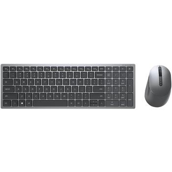 Dell Klaviatūra un pele KM7120W, bezvadu, Bluetooth 5.0, 7 taustiņi, QWERTY, krievu, Titan pelēka (580-AIWS)