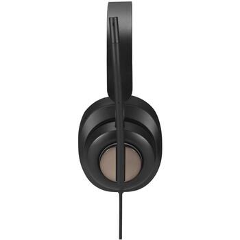 Kensington austiņas H2000 K83451WW, USB-C, vadu, virsauss, binaurālās, mikrofons ar trokšņu slāpēšanu, 40 mm draiveri, 1 (K83451WW)