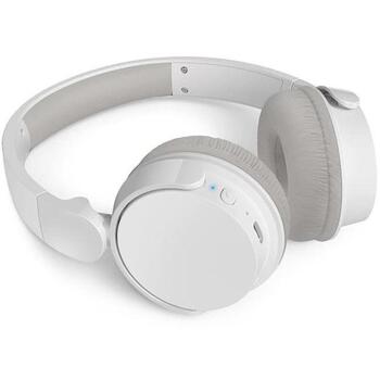 Philips TAH3209WT/00 беспроводные наушники, Bluetooth 5.3, 32 мм, 112 дБ, 25 ч, 10 м, белый (TAH3209WT/00)