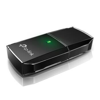 TP-Link Archer T2U USB-адаптер, 600Mbps, 802.11ac, 2.4/5GHz, USB 2.0, WEP/WPA/WPA2, Windows/Mac/Linux (ARCHERT2U)
