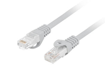 LAN kabelis Cat.6 UTP LSZH CU RJ45–RJ45 2 m līdz 10 Gb/s Pelēks PCU6-10CU-0200-S Lanberg (PCU6-10CU-0200-S)