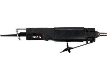 Yato pneimatiskais zobenzāģis YT-09955, 9000 min⁻¹, 0,63 MPa, 170 l/min, 10 mm, 2 mm metāls, 6 mm koks, 6 mm plastmasa (YT-09955)