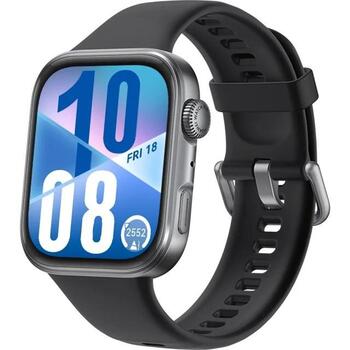 Huawei Умные часы Watch Fit 4 55020EWT, 1.82 дюйма AMOLED, 480x408, 400 мАч, Bluetooth 5.2, GPS, 5 ATM, черный (55020EWT)