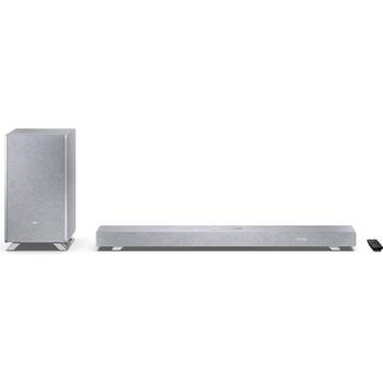 Sharp 3.1.2 Dolby Atmos/DTS:X звуковая панель с беспроводным сабвуфером HT-SBW53121(SL), 550 W, Bluetooth 5.3, 100-240 V, 50/60 Hz (HT-SBW53121(SL))