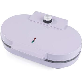 Giles & Posner Vafeļu panna EK6700GSPPVDE, 1400 W, 18 cm, regulējams termostats, nepiedegošs pārklājums, indikatora lampiņas (EK6700GSPPVDE)
