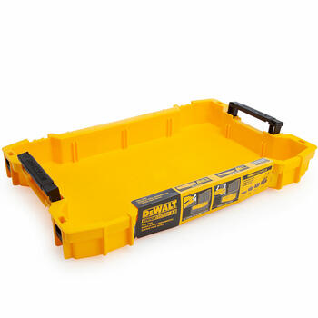 Dewalt DWST83407-1 TOUGHSYSTEM 2.0 seklā instrumentu kaste, 470x60x310mm, 5kg, 0.6kg, sakraujama (DWST83407-1)