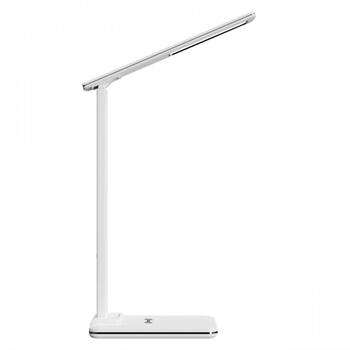 Media-Tech Лампа MT222, 36 LED, 4W, 3 цвета, 9 уровней яркости, 3000-6500K, беспроводное зарядное устройство 5-15W (MT222)