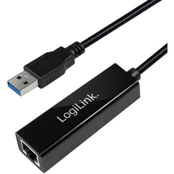 Logilink UA0184A сетевой адаптер, 1 Gbps, Gigabit Ethernet, USB 3.0, Realtek RTL8153, IEEE 802.3, 802.3u, 802.3ab, USB 1.1 (UA0184A)