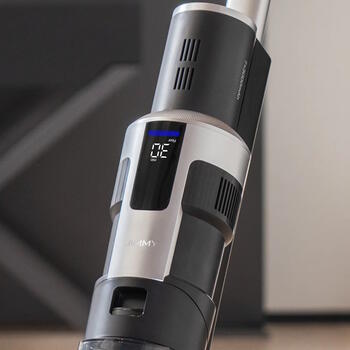 Bezvadu putekļu sūcējs-mazgātājs ar 300 W jaudu, 25.2 V spriegumu un līdz 30 min darbības laiku HW9 Black Jimmy (HW9)