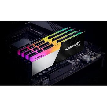 G.Skill память DIMM F4-3600C16D-32GTZNC 32 ГБ, DDR4, 3600 МГц, 288-pin, CAS 16, Двухканальная, Радиатор, RGB подсветка (F4-3600C16D-32GTZNC)