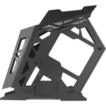 Jata MC61 Silikons, Datora korpuss, MC61, 394x203x369mm, 4x120mm ARGB ventilatori, MicroATX/Mini-ITX saderība (MC61)