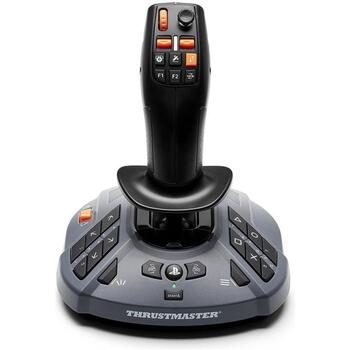 Thrustmaster Joystick SimTask Farmstick 4160881, 3 ass, 33 pogas, USB-C, ergonomisks dizains, H.E.A.R.T tehnoloģija (4160881)