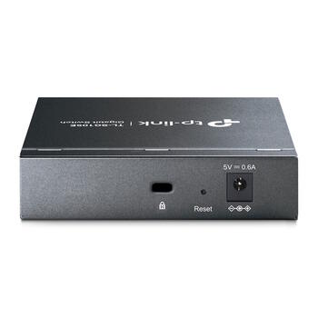 TP-Link TL-SG105E сетевой коммутатор Easy-Smart 5× Gigabit 10/100/1000 Mbps VLAN QoS IGMP Snooping чёрный (TL-SG105E)