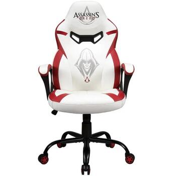 Subsonic Spēļu krēsls SA5573-AC1, 110-120cm, 64cm, 12.5kg, Eko āda, Fiksēti roku balsti, Šūpošanās funkcija (SA5573-AC1)