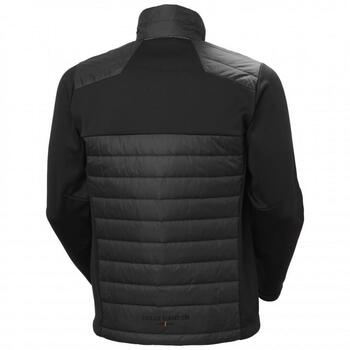 Helly Hansen Весенне-осенняя куртка Oxford Hybrid 73370_990-S&HH, S, черная, PrimaLoft BLACK Eco, молния YKK (73370_990-S&HH)