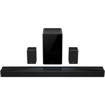 TCL Q85H PRO саундбар, 7.1.4 кан., 860 Вт, 200 Вт беспроводной сабвуфер, Bluetooth, USB, ARC, черный (Q85H PRO)
