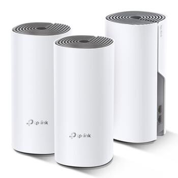 Система Mesh Wi-Fi для всего дома | Deco E4 (1-упаковка) | 867+300 Mbit/s | 10/100 Mbit/s | 2x Ethernet порта (DECOE4(1-PACK))