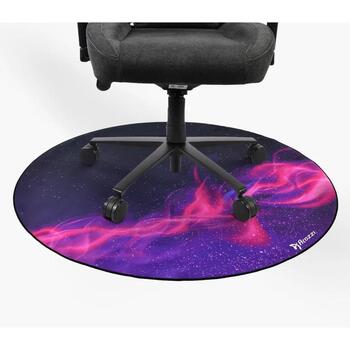 Arozzi Zona круглый коврик для пола AZ-ZONA-PAD-GALAXY, 121см, 3мм, микрофибра, нескользящий, для офиса (AZ-ZONA-PAD-GALAXY)