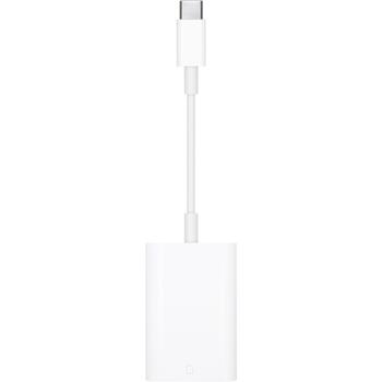Apple USB-C к SD картридер MW653ZM/A, 1 x USB-C 3.2 Gen 1 (5 Gb/s), совместим с SD UHS-II картами памяти, белый (MW653ZM/A)