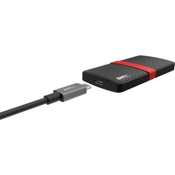Emtec Портативный SSD ECSSD2TX200, 2 TB, USB-C 3.2 Gen 1, до 450 MB/s, совместим с Windows и Mac (ECSSD2TX200)