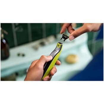 Philips OneBlade QP936/50 бритвенная головка, 3 шт., 360°, SkinProtect, Anti-Friction, нержавеющая сталь (QP936/50)