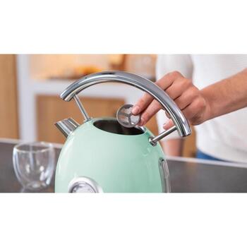 Cecotec Kettle | ThermoSense 420 Vintage | 2200 W | Electric | 1.8 L | Stainless steel | 360° rotational base | Light Green (1483)
