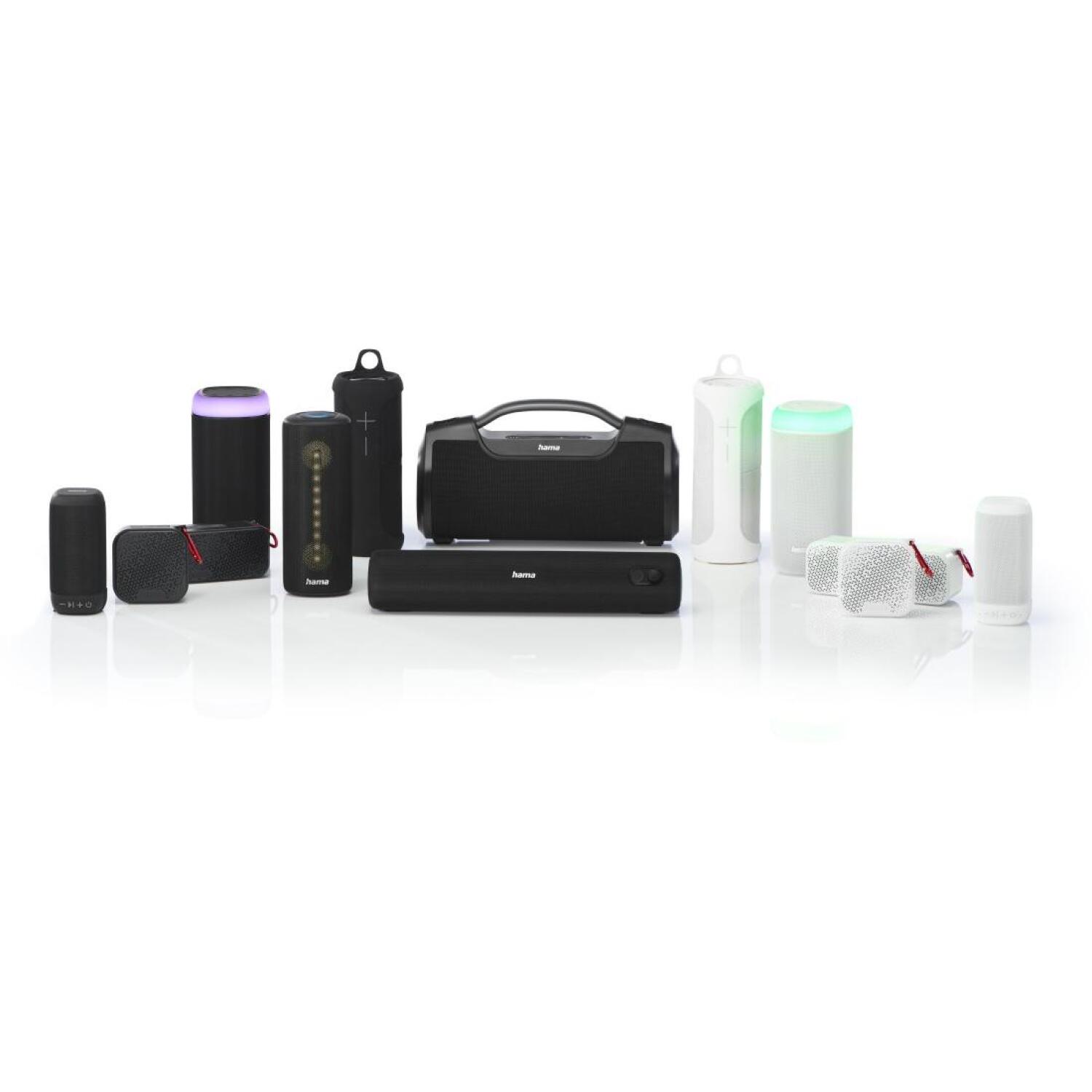 Hama Bluetooth колонка 00188207, 3W, 12ч работы от аккумулятора, зарядка USB-C, Bluetooth 5.3, TWS (00188207)