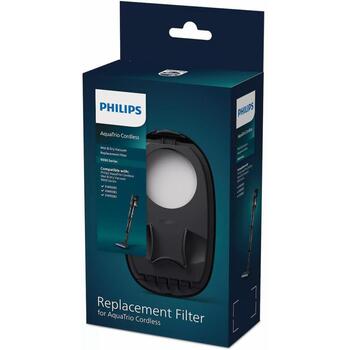 Philips AquaTrio Cordless maiņas filtrs XV1791/01, 1 mazgājams porolona filtrs, 1 augšējais un 1 apakšējais vāks (XV1791/01)