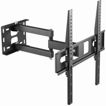 Gembird sienas stiprinājums WM-55ST-03, atbalsta 32-55'' televizorus, VESA 400 x 400 mm, attālums no sienas 105-429 mm (WM-55ST-03)
