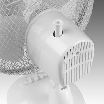 Eurom VT12 Blanc galda ventilators telpu dzesēšanai 30W 30cm oscilācija 3 ātrumi kompakts balts (385434)