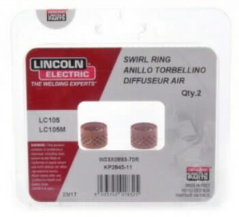 Lincoln Electric Сварочный кольцо LC105 W03X0893-70R, 0.02 кг, 2 шт (W03X0893-70R)