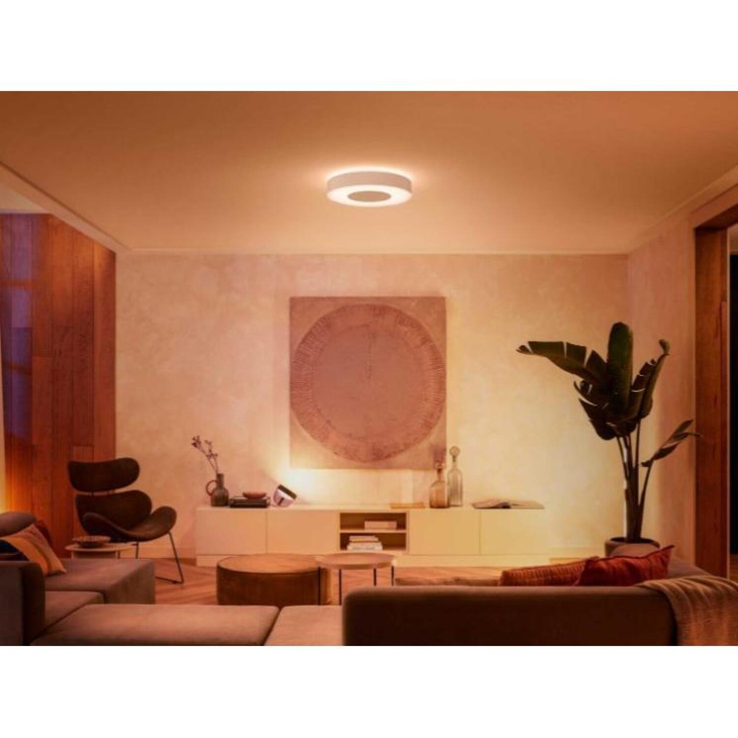 Philips Hue viedā griestu lampa Infuse L 8718696176511, 52.5 W, 2000-6500 K, 3450 lm, LED, Bluetooth, balta, krāsu apgaismojums (8718696176511)