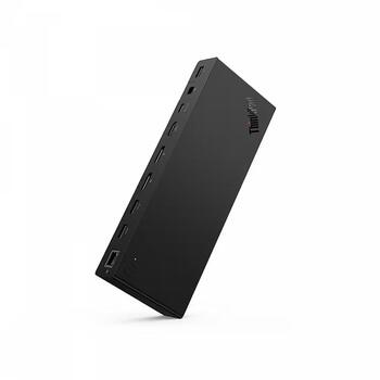 Lenovo ThinkPad USB4 док-станция 5000 40BF0100EU, 2 x DisplayPort, 1 x HDMI, 65 W, черный, Eclipse Black (40BF0100EU)