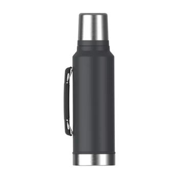 Stanley® Legendary Classic Bottle 2.0, 2811347121, 1,4л, черный, нержавеющая сталь, 40ч горячий, 35ч холодный, 6д со льдом (2811347121)