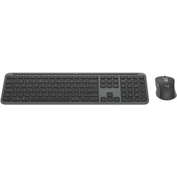 Logitech Klaviatūra un pele MK950/920-012508, 108 taustiņi, Bluetooth, 10m bezvadu diapazons, 2xAAA akumulatori iekļauti (920-012508)